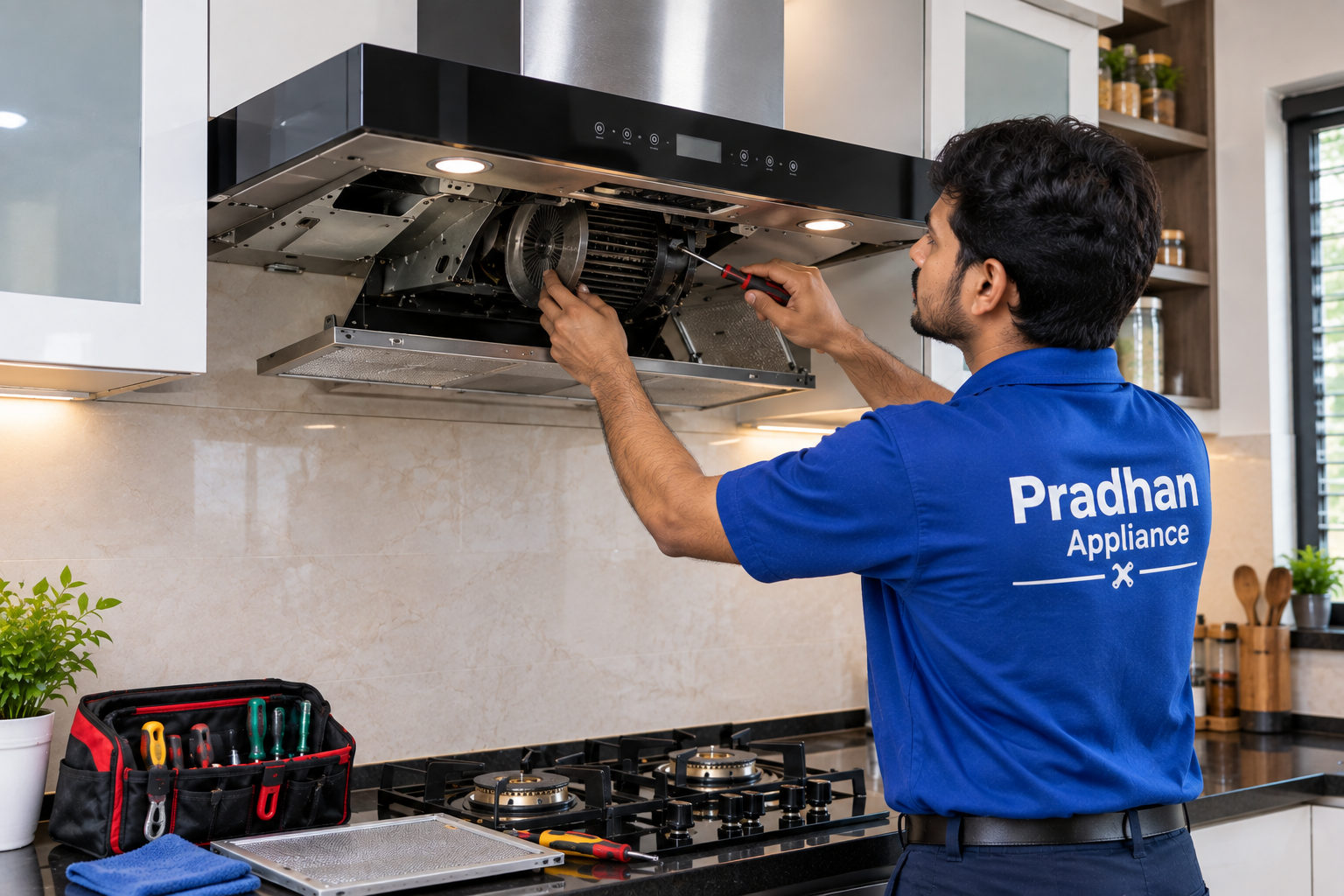 Kitchen chimney service